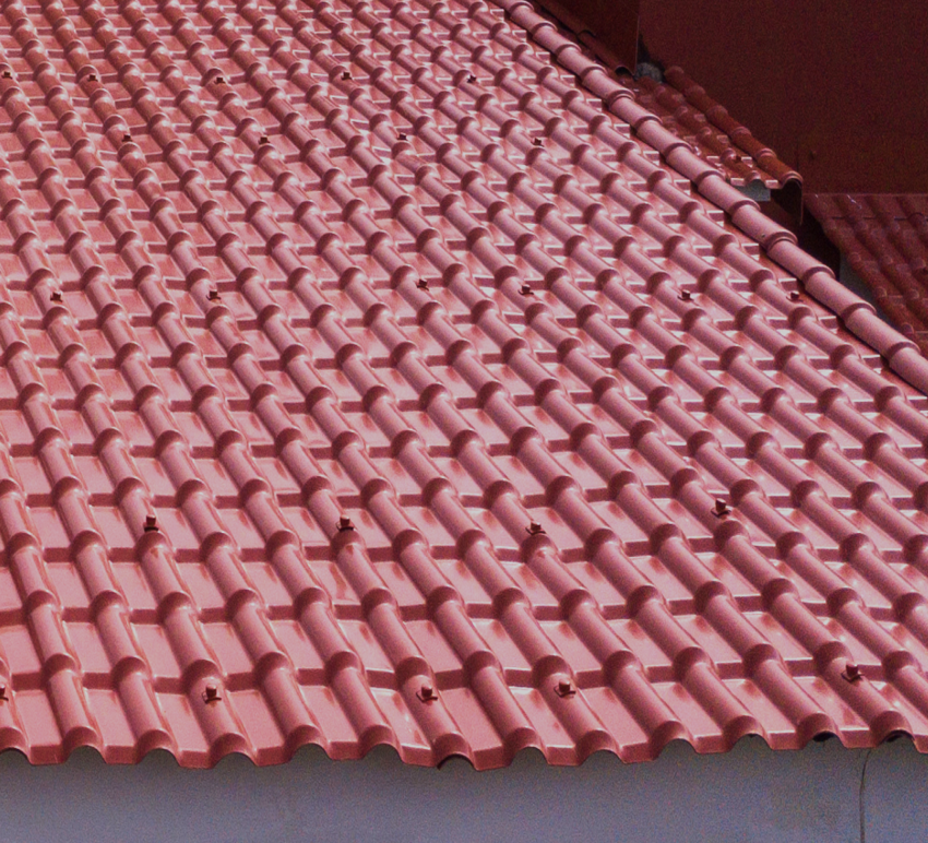 Tejas de ASA-PVC